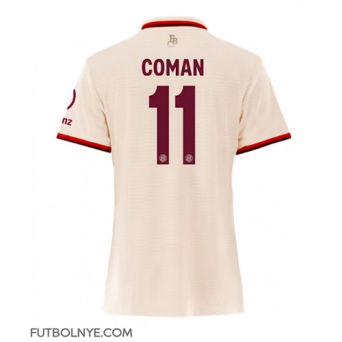 Camiseta Bayern Munich Kingsley Coman #11 Tercera Equipación para mujer 2024-25 manga corta